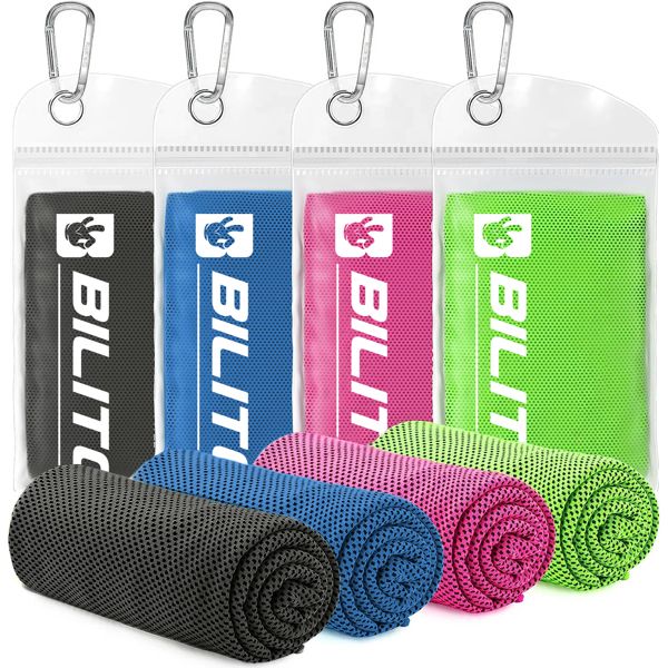 Superfiber cooling towel, 4-pack